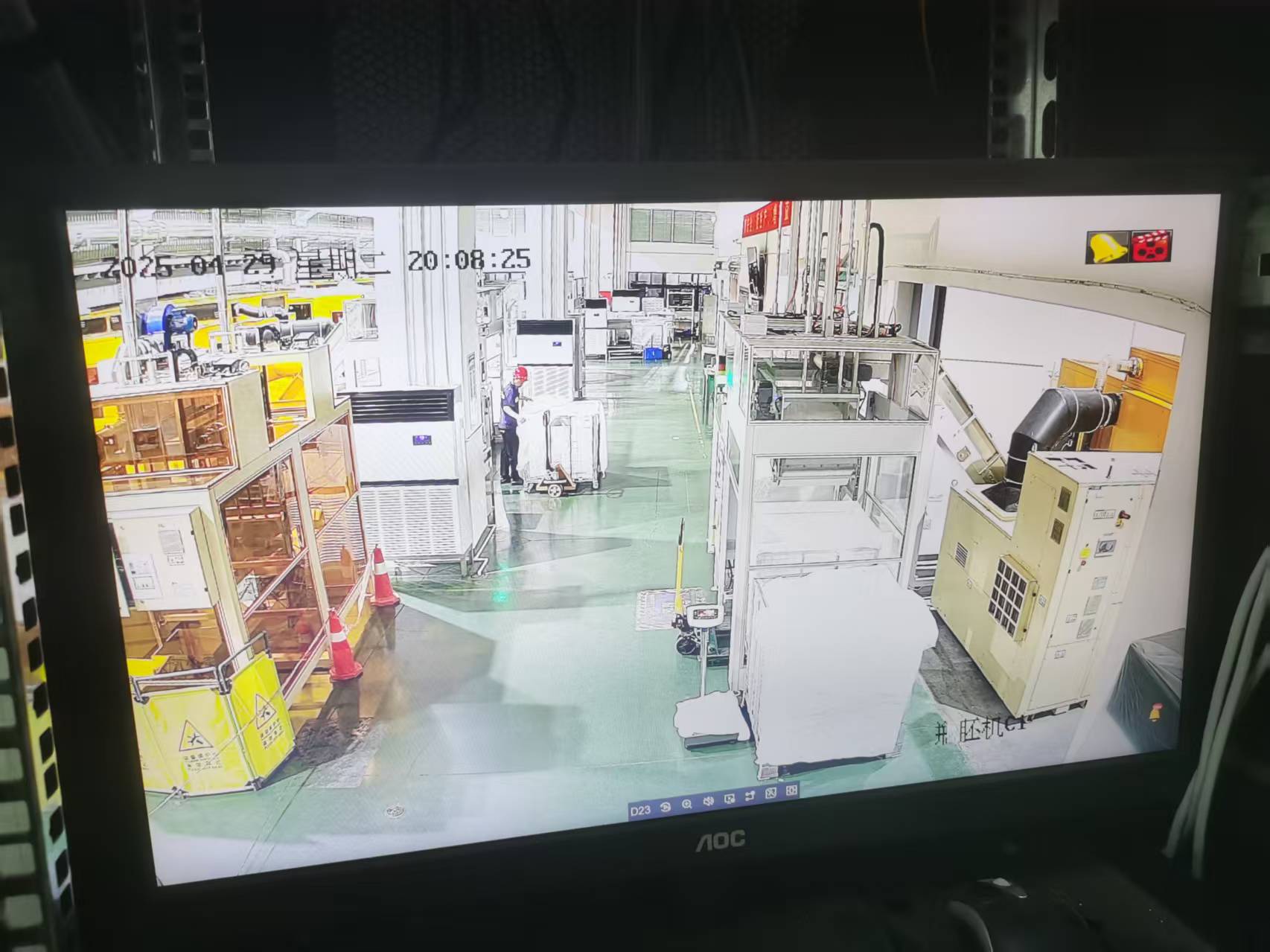 高清监控效果显示图